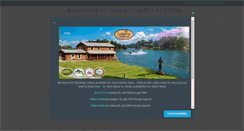 Desktop Screenshot of lakefrontcabins.com